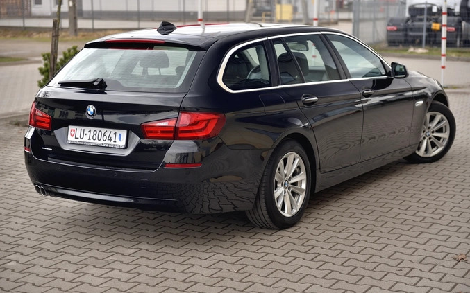 BMW Seria 5 cena 59900 przebieg: 229551, rok produkcji 2013 z Urzędów małe 781